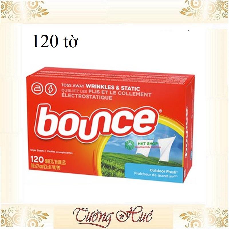 Giấy Thơm Quần Áo Bounce Của Mỹ Dùng Cho Máy Sấy