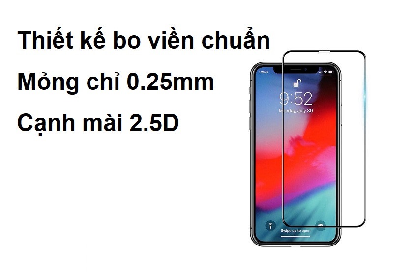 Miếng dán kính cường lực [ CAO CẤP ] cho iPhone 7/8Plus/ X/Xs/11pro / XR/11/ Xs Max/11Promax/12/12 mini /12 pro/12 pro max