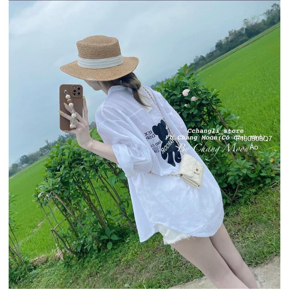 Áo mi thô hình gấu hàng chuẩn!