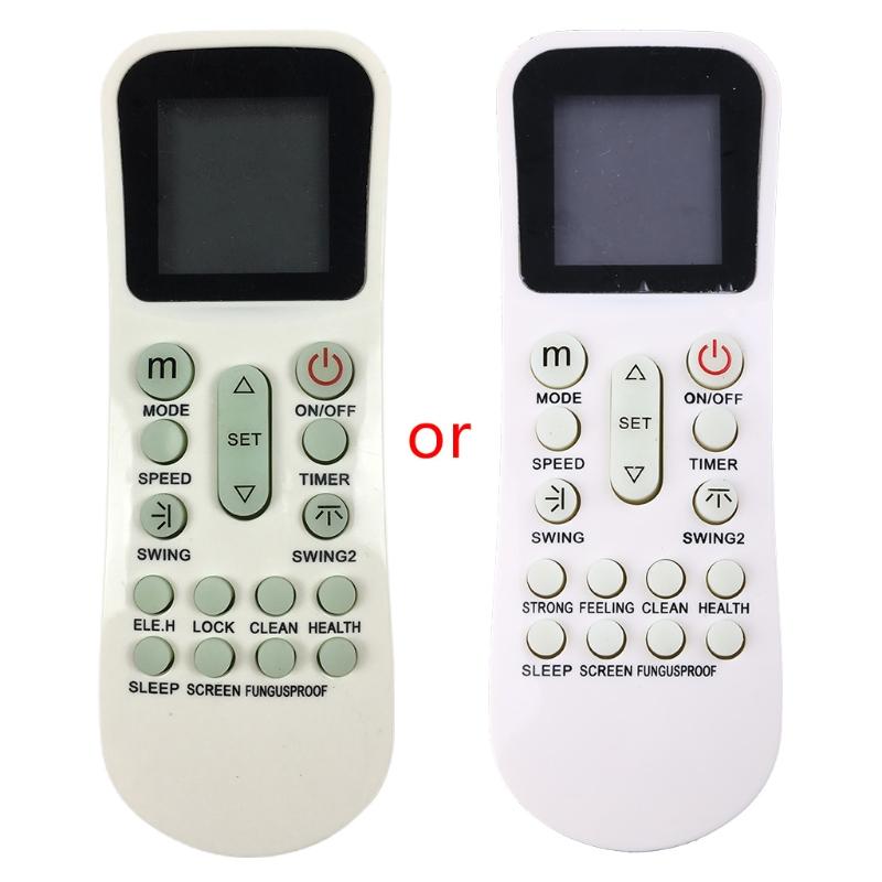 Điều khiển điều khiển từ xa thay thế 1pc cho AUX YKR-K/002E YKR-K/204E YKR-K điều hòa không khí Mô hình khác nhau