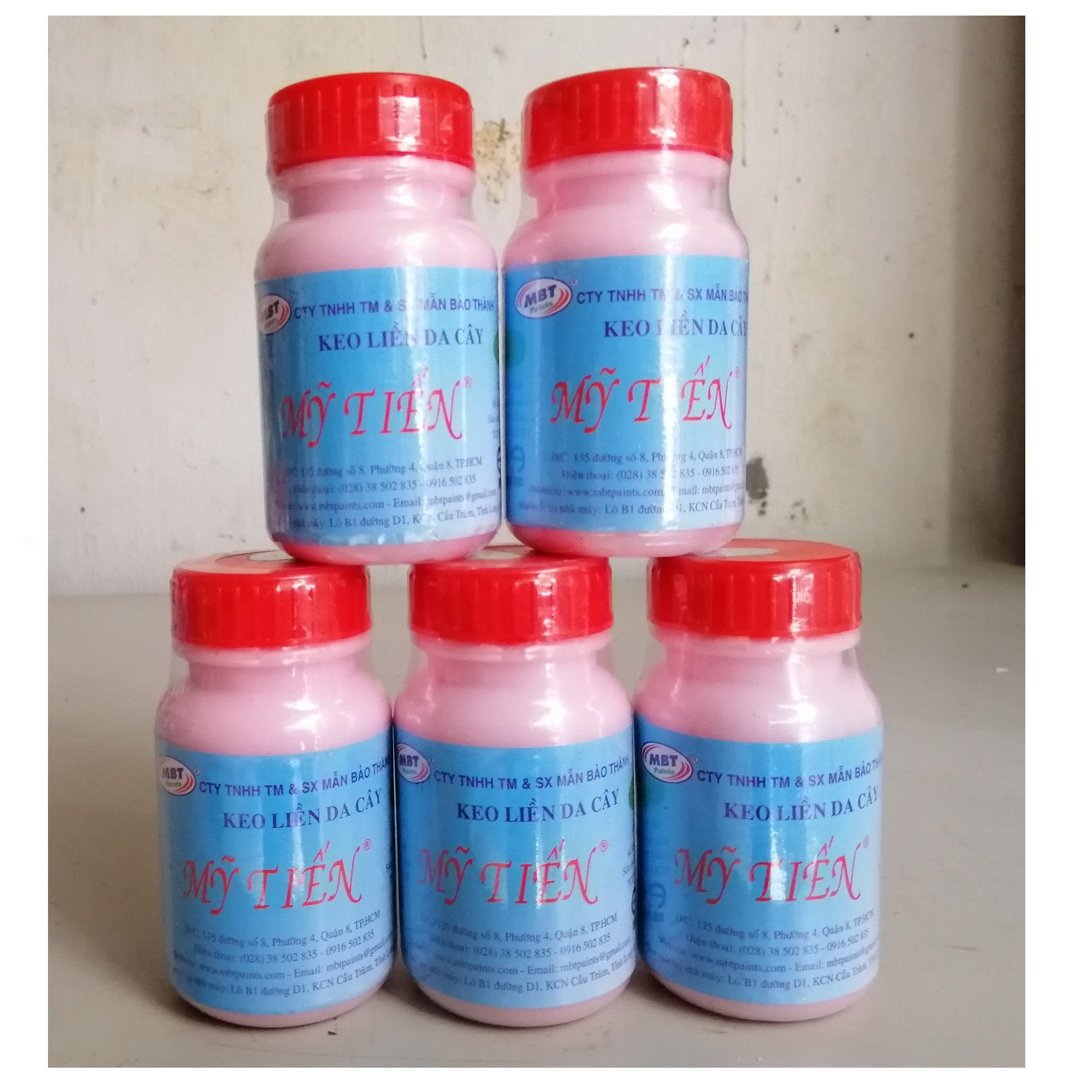 5 LỌ KEO LIỀN SEO MỸ TIẾN 100GR!