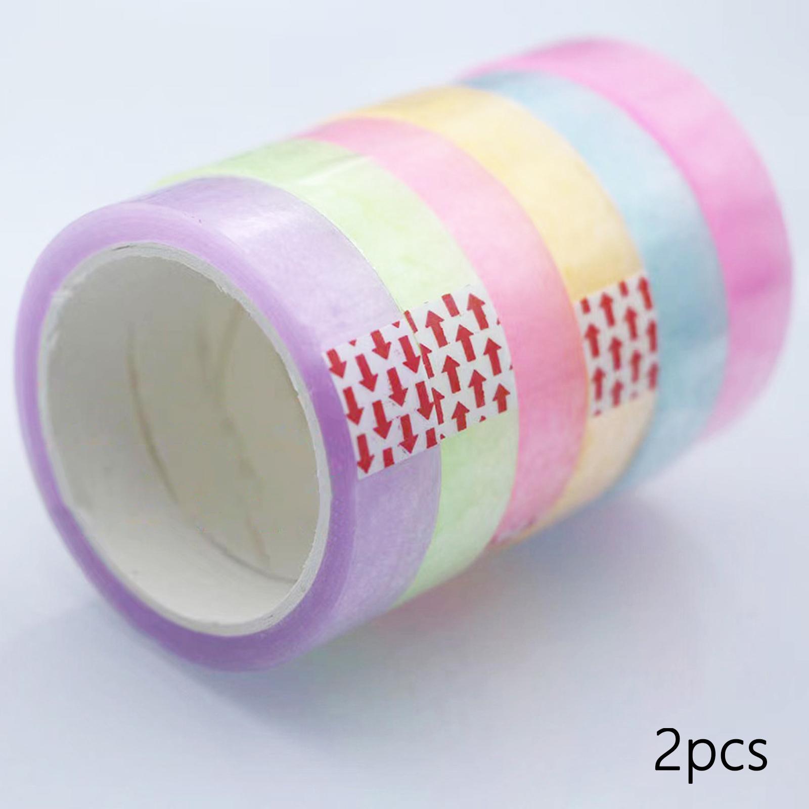 12Pcs Funny Sticky Ball Tapes Colorful for Relaxing Game Accessories Sticky Tape for Adult Kids Craft Supplies Party Home School