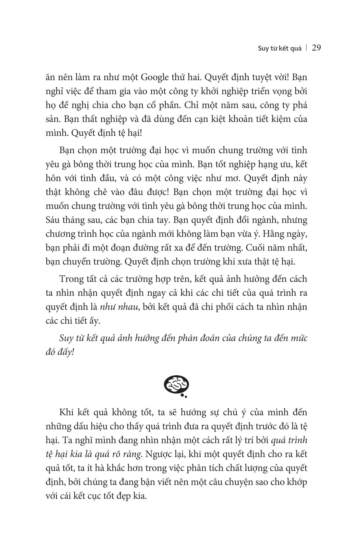 Lựa Chọn Đúng Quan Trọng Hơn Nỗ Lực