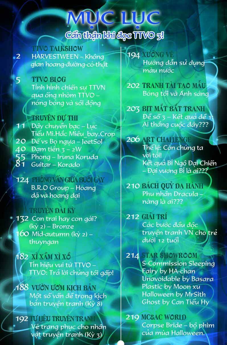 tạp chí truyện tranh việt nam online - ttvo chapter 3 3