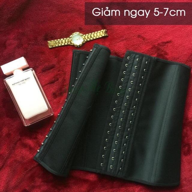 Đai gen nịt bụng LATEX định hình 9 xương 29cm