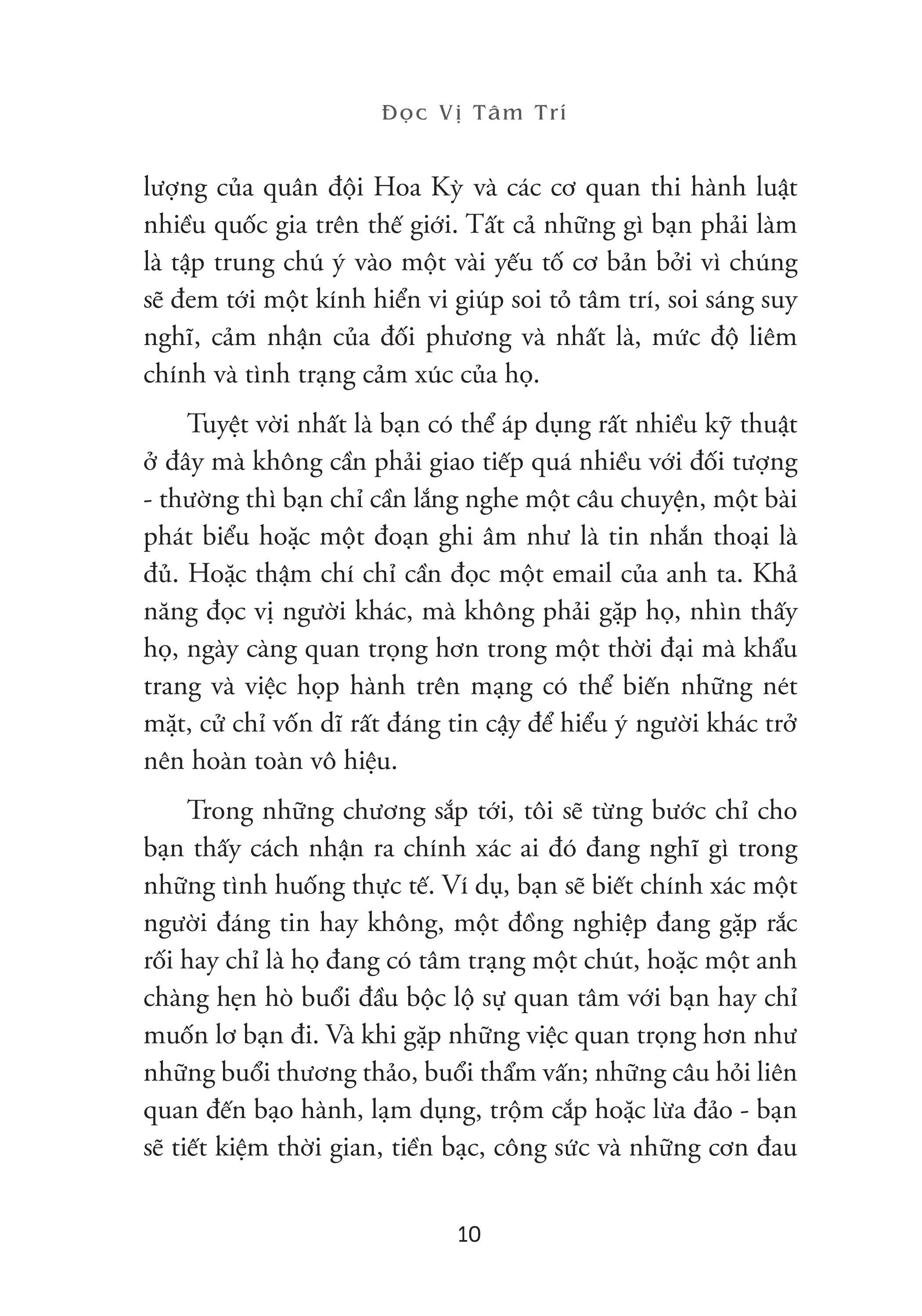 Đọc Vị Tâm Trí - Khám Phá Xem Người Ta Nghĩ Gì, Muốn Gì Và Thực Sự Là Ai