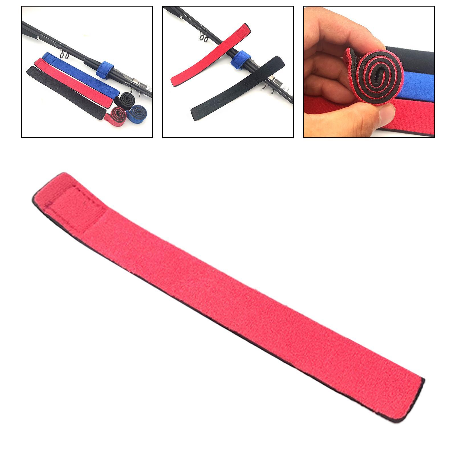 Fishing Rod Tie Fishing Pole Strap for Fly Rods Outdoor Fishing Casting Rods