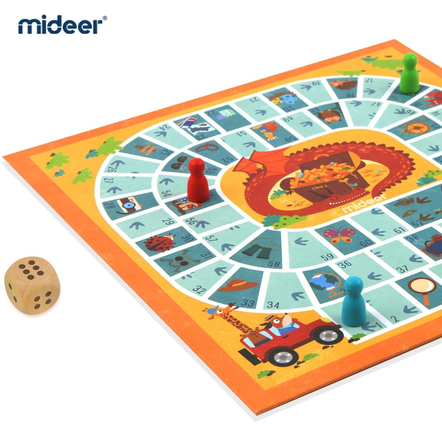 Bộ đồ chơi 16 trong 1 tổng hợp các loại cờ - chính hãng Mideer Classic Games 16 in 1 MD2038