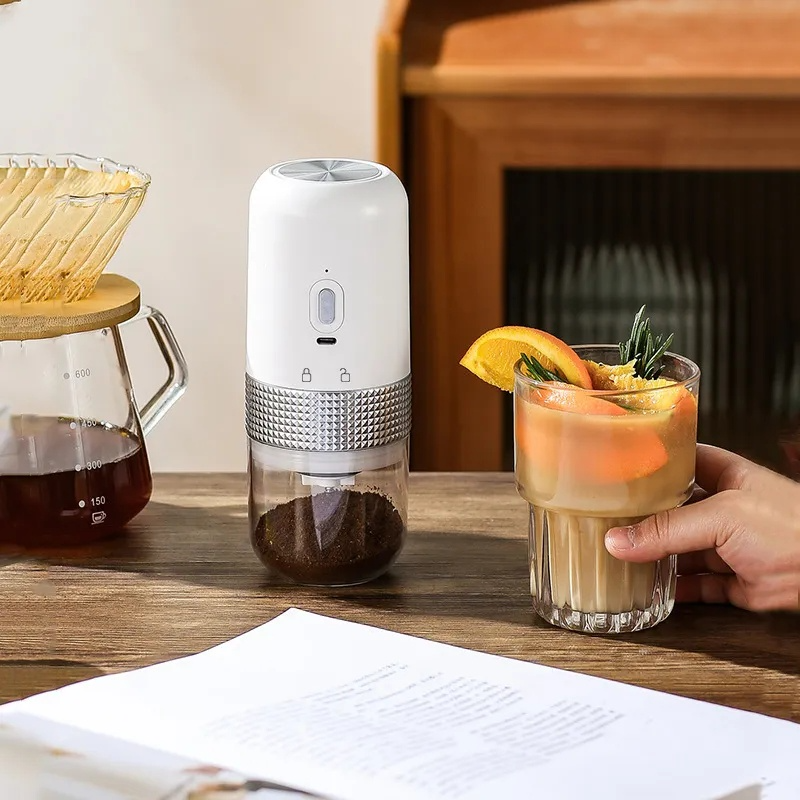 Máy xay cà phê Điện Máy xay hạt cà phê tự động nhỏ USB tại nhà máy xay hạt cà phê dụng cụ nhà bếp