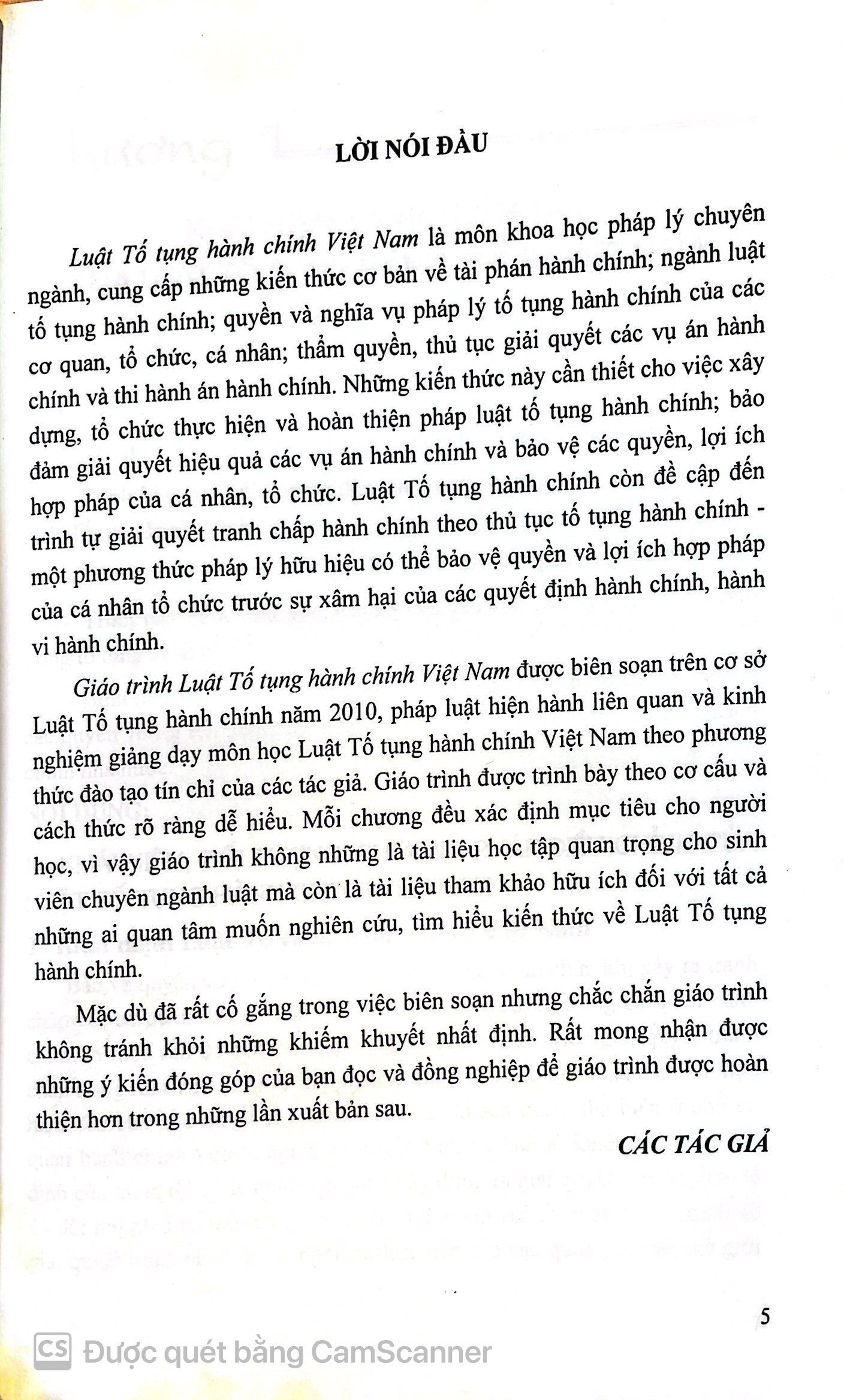 Giáo Trình Luật Tố Tụng Hành Chính Việt Nam