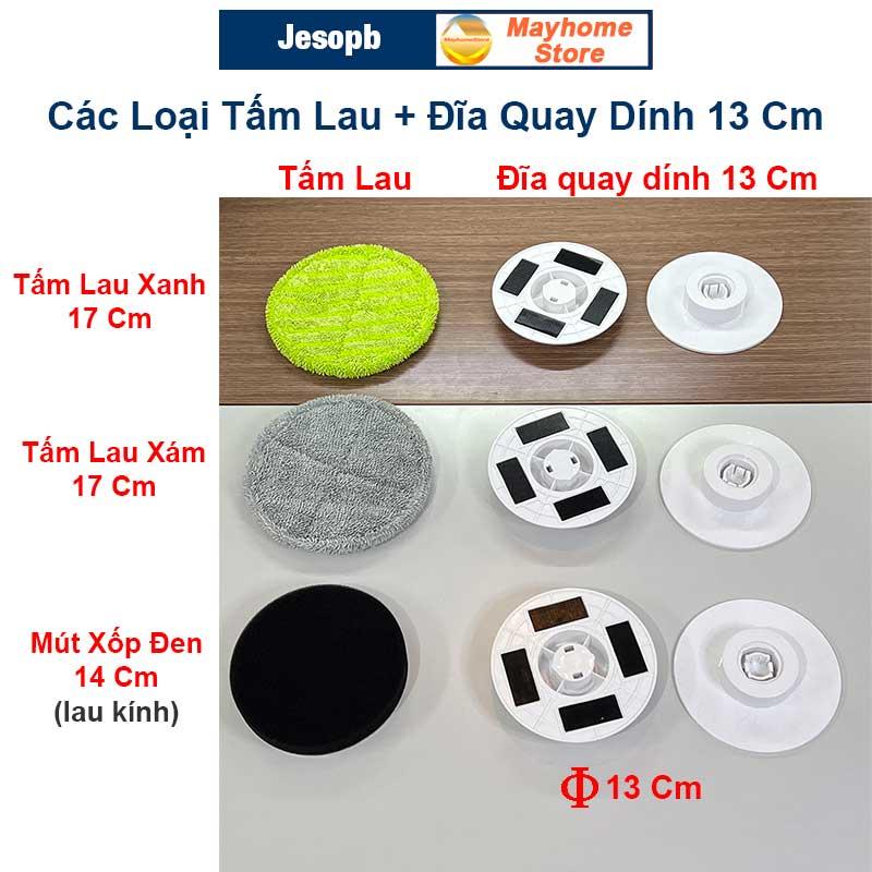 Bộ 18 Đầu Cọ Lắp Cho Máy cọ chổi cọ điện máy chà bàn chải vệ sinh nhà tắm không dây Jesopb K129 Pin 4000mAh