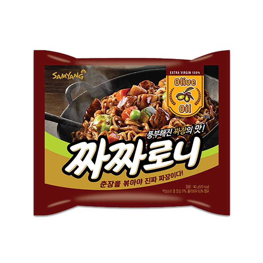 Lốc 5 Gói Mì Trộn Tương Tàu Samyang (140g / Gói)