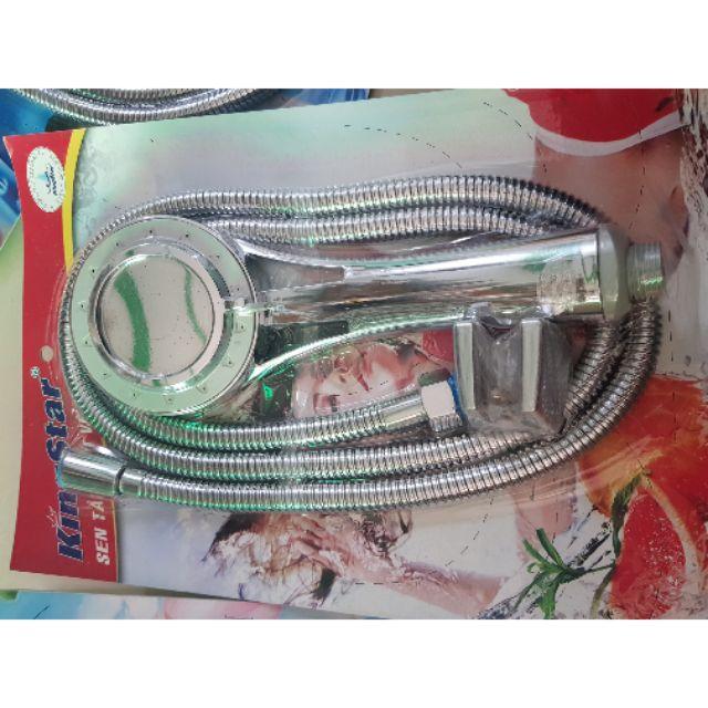 Vòi sen tăng áp Kingstar 912 cao cấp + vòi sen + tay sen cao cấp