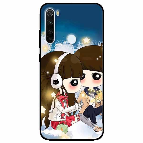 Ốp lưng dành cho Xiaomi Redmi Note 8 mẫu Cặp Đôi Đếm Sao