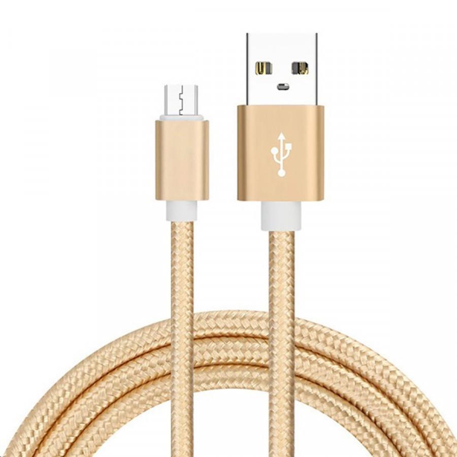 Dây Cáp Sạc Micro USB 3M Bọc Dù cho Samsung, Oppo, HTC, Xiaomi, Huawei