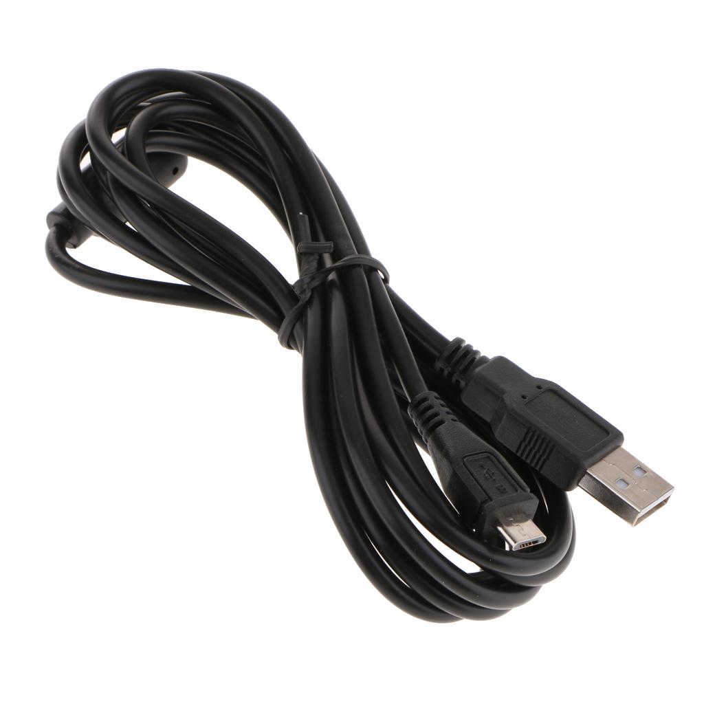USB Data Cable for Sony PS4 Slim/Pro Power Charging Cord High Speed Lead Extra Length 1.8m/6ft