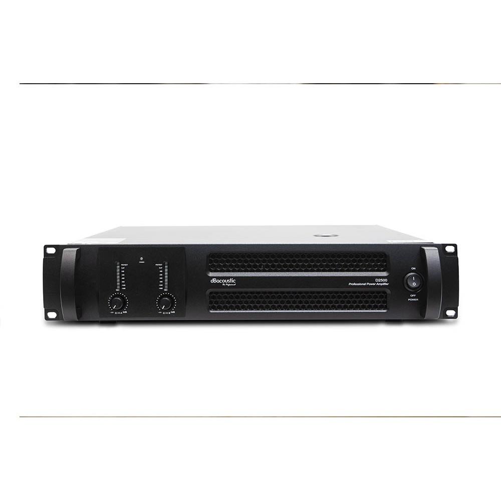 Cục đẩy dB acoustic D2500- 2 Kênh 500W – Cục đẩy 2 kênh Karaoke - Hàng chính hãng