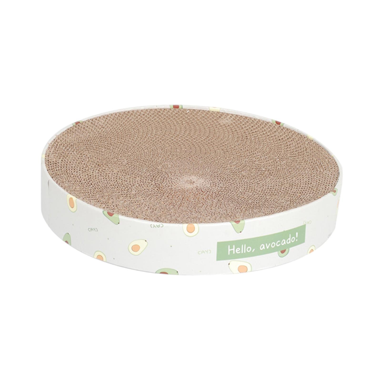 Cat Scratcher Pad Bowl Corrugated Lounge Bed Cat Scratching Board for Kitten