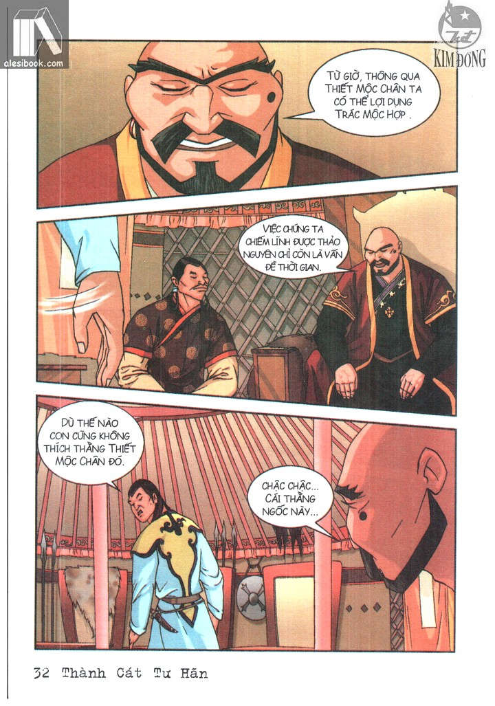 thành cát tư hãn chapter 29 12