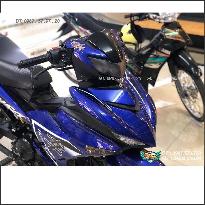 Tem rời Exciter 150 Xanh đen Hayabusa