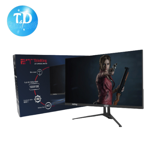 Màn hình Phẳng Tràn viền Slim Bezel 27inch VSP V2704S (27&quot; VA FHD 75Hz, HDMI+VGA) - Hàng chính hãng TECH VISION phân phối