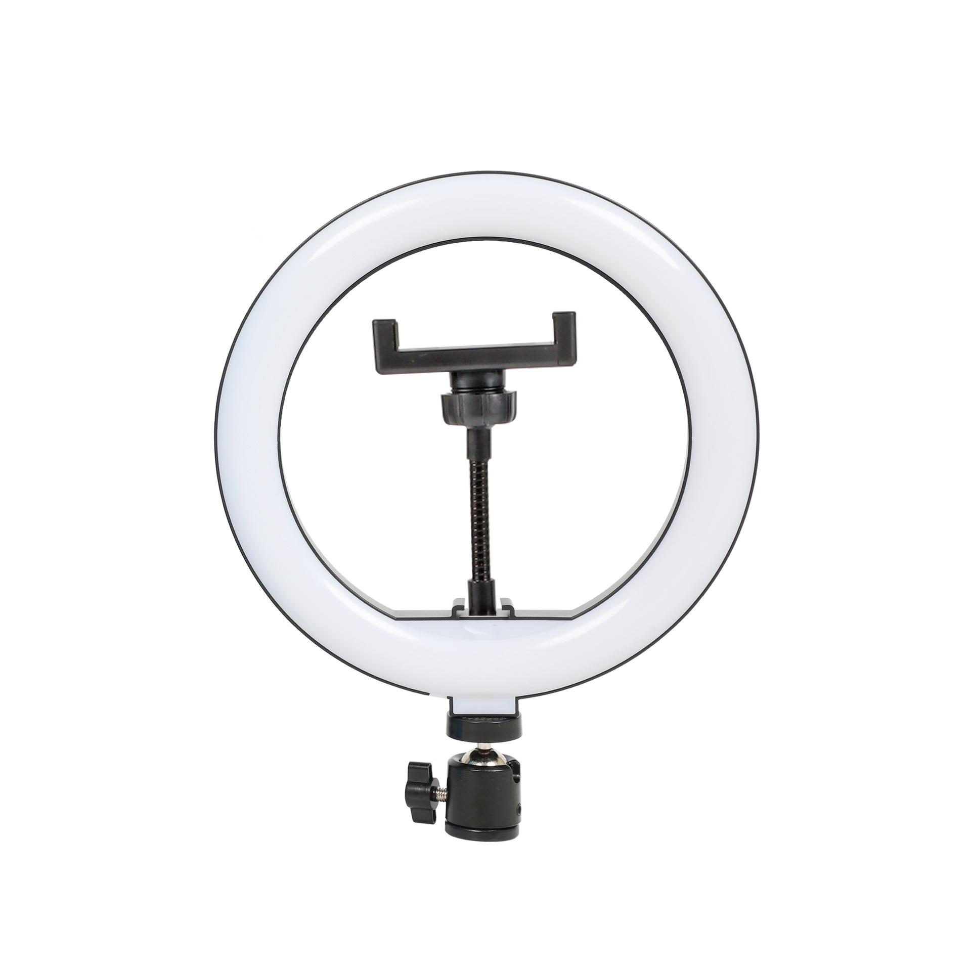 Ánh sáng lấp đầy thuận lợi nhất Vòng đèn led ba màu 8 inch di động máy ảnh cầm tay làm đẹp chụp ảnh trực tiếp điện thoại di động lấp đầy ánh sáng