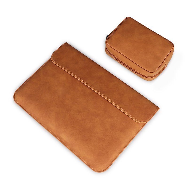 Túi Chống Sốc Bao Da Bảo Vệ Macbook, Laptop 13.3 inch, 14.1-15.4 inch – Kèm Túi Đựng Phụ Kiện Công Nghệ.