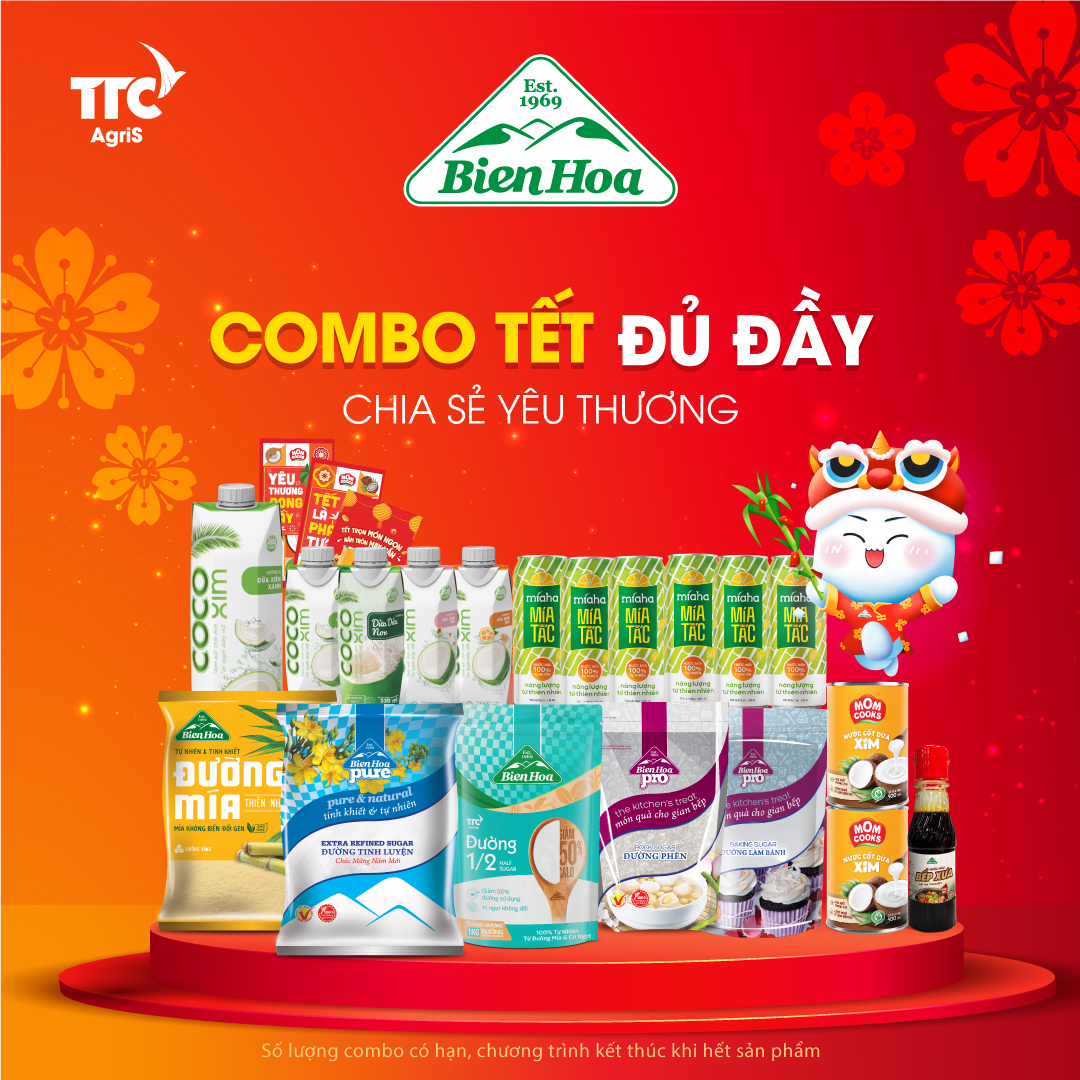 Combo Tết Đủ Đầy -Chia Sẽ Yêu Thương ( 11 sản phẩm như hình)