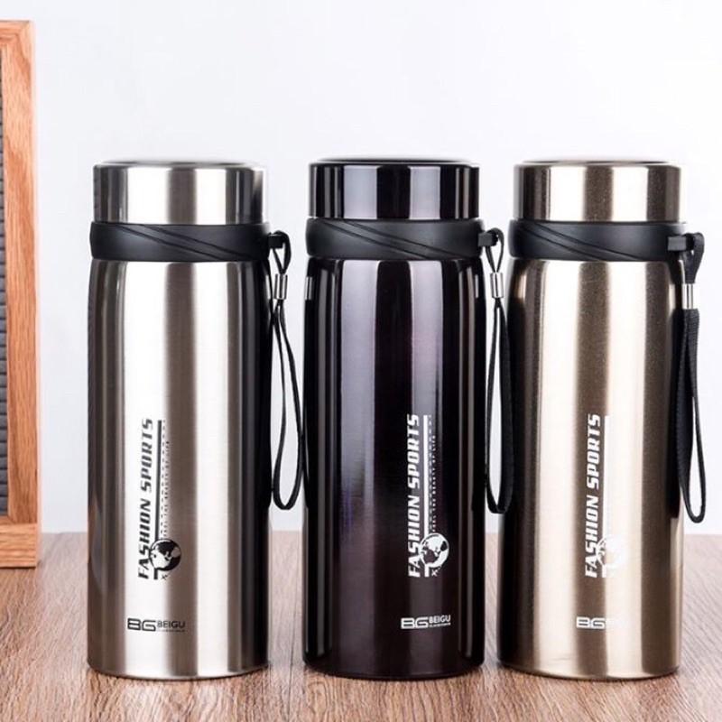 Bình giữ nhiệt inox 304 BASEBALL 600, 750, 1100ml