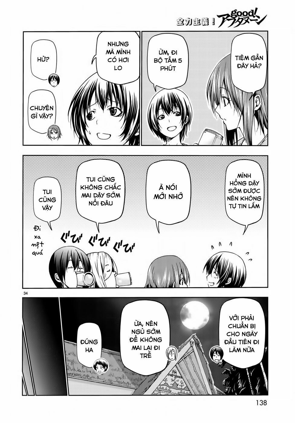 cô gái thích lặn - grand blue chapter 50 23