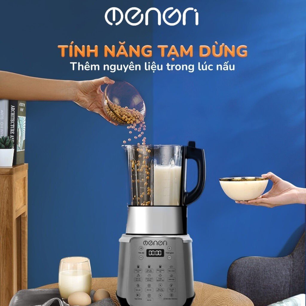 Máy Làm Sữa Hạt OENON, Xay Nấu Đa năng Dung Tích 1750ml Công Suất 1600W - Hàng Chính Hãng