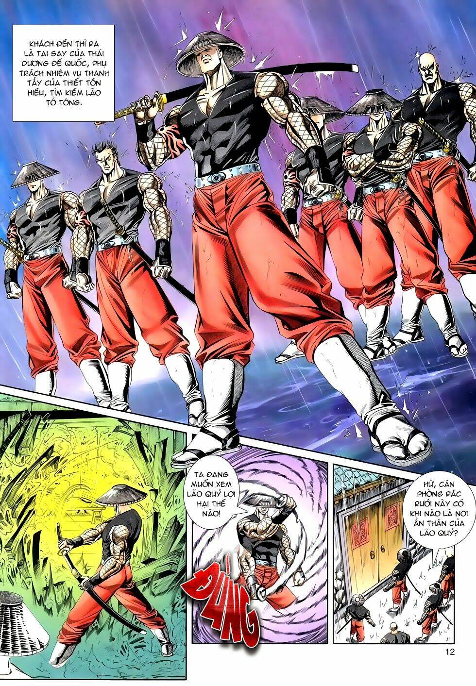 long hổ phong bạo chapter 1 12