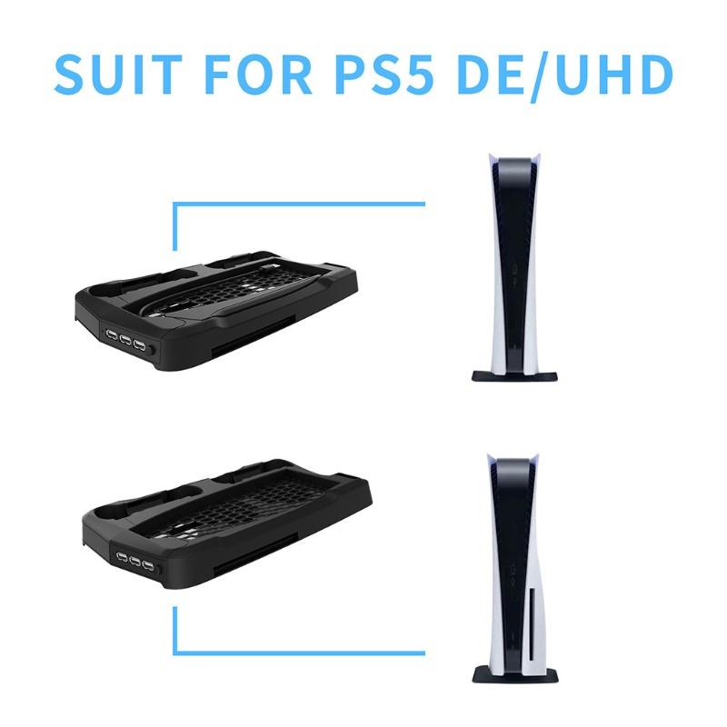 Đế Sạc Đứng 2 Quạt Tản Nhiệt Cho Ps5