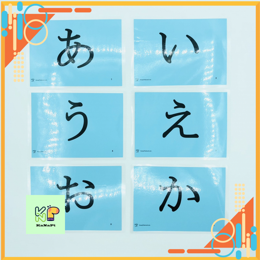 CARD DẠY VÀ HỌC CHỮ CÁI HIRAGANA, KATAKANA