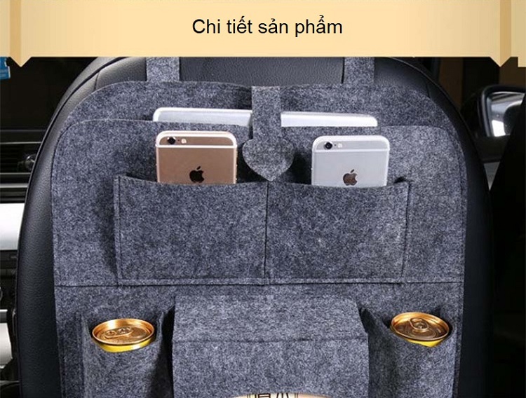 Túi nỉ đa năng trên ô tô