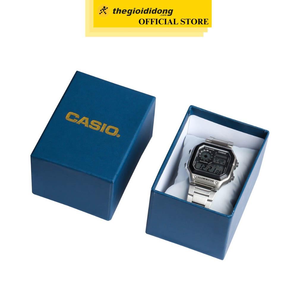 Đồng hồ CASIO 45 x 42.1 mm Nam AE-1200WHD-1AVDF - Hàng Chính Hãng