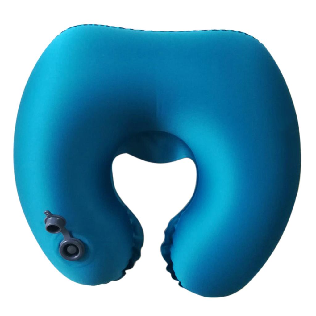 U Shaped Inflatable Pillow Travel Support Cushion
