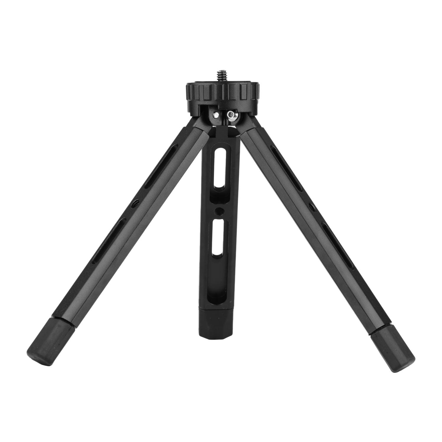 Chân máy gấp gọn để bàn hợp kim nhôm với 1/4 vít cho máy ảnh DSLR,điện thoại di động