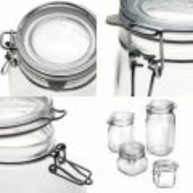 Hũ thủy tinh nắp cài Fido 5000ml
