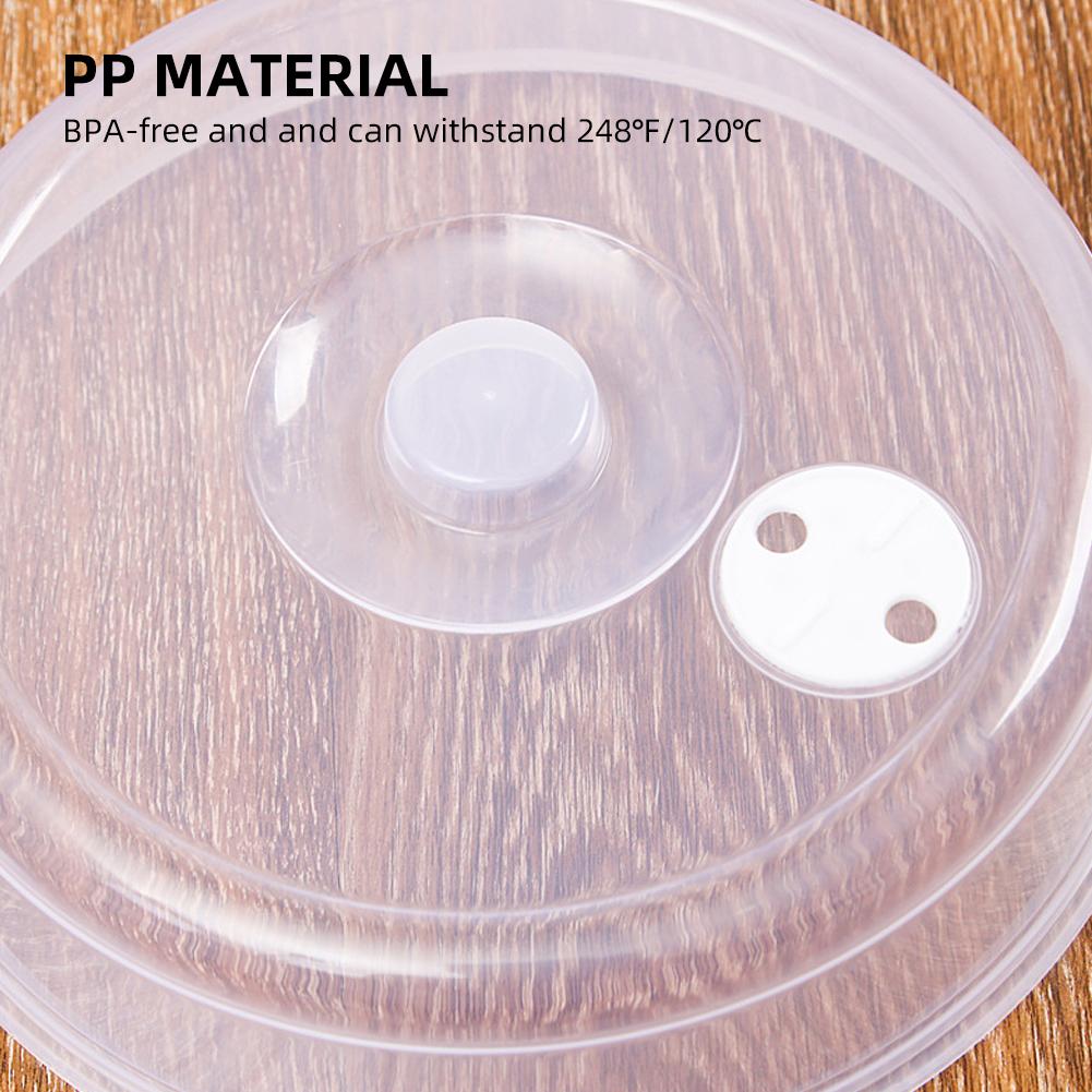 2 Miếng Nắp Đậy Thực Phẩm Đa Chức Năng 23 * 5.5Cm Có Thể Dùng Trong Lò Vi Sóng