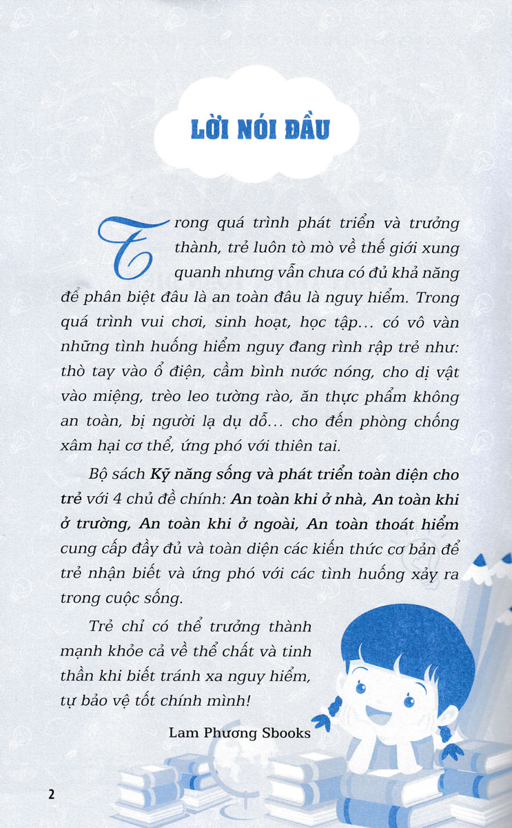 Kỹ Năng Sống Phát Triển Toàn Diện Cho Trẻ Về An Toàn - SB