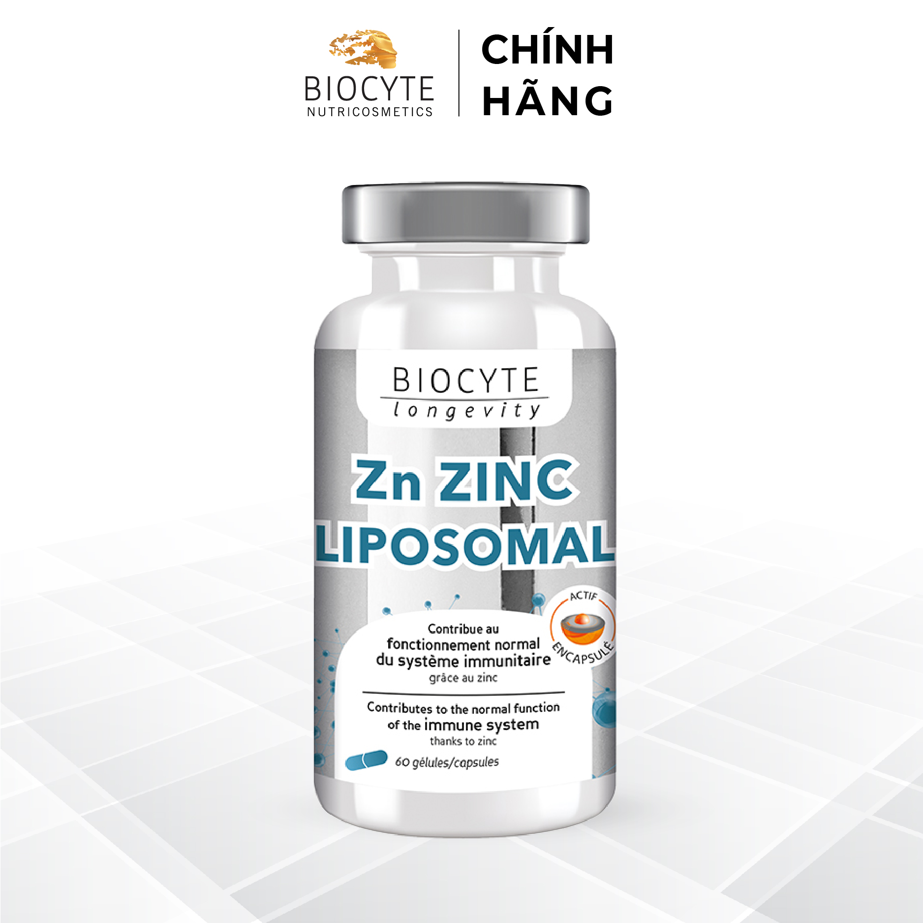 B18 Viên Uống Bổ Sung Kẽm - Zn Zinc Liposomal