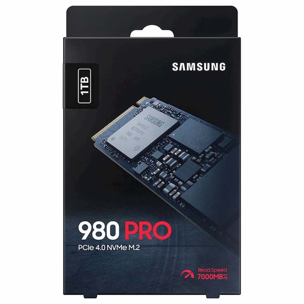 Ổ Cứng SSD Samsung 980 Pro 1TB PCIe Gen 4.0 x4 NVMe V-NAND M.2 2280 (MZ-V8P1T0BW) - Hàng Chính Hãng