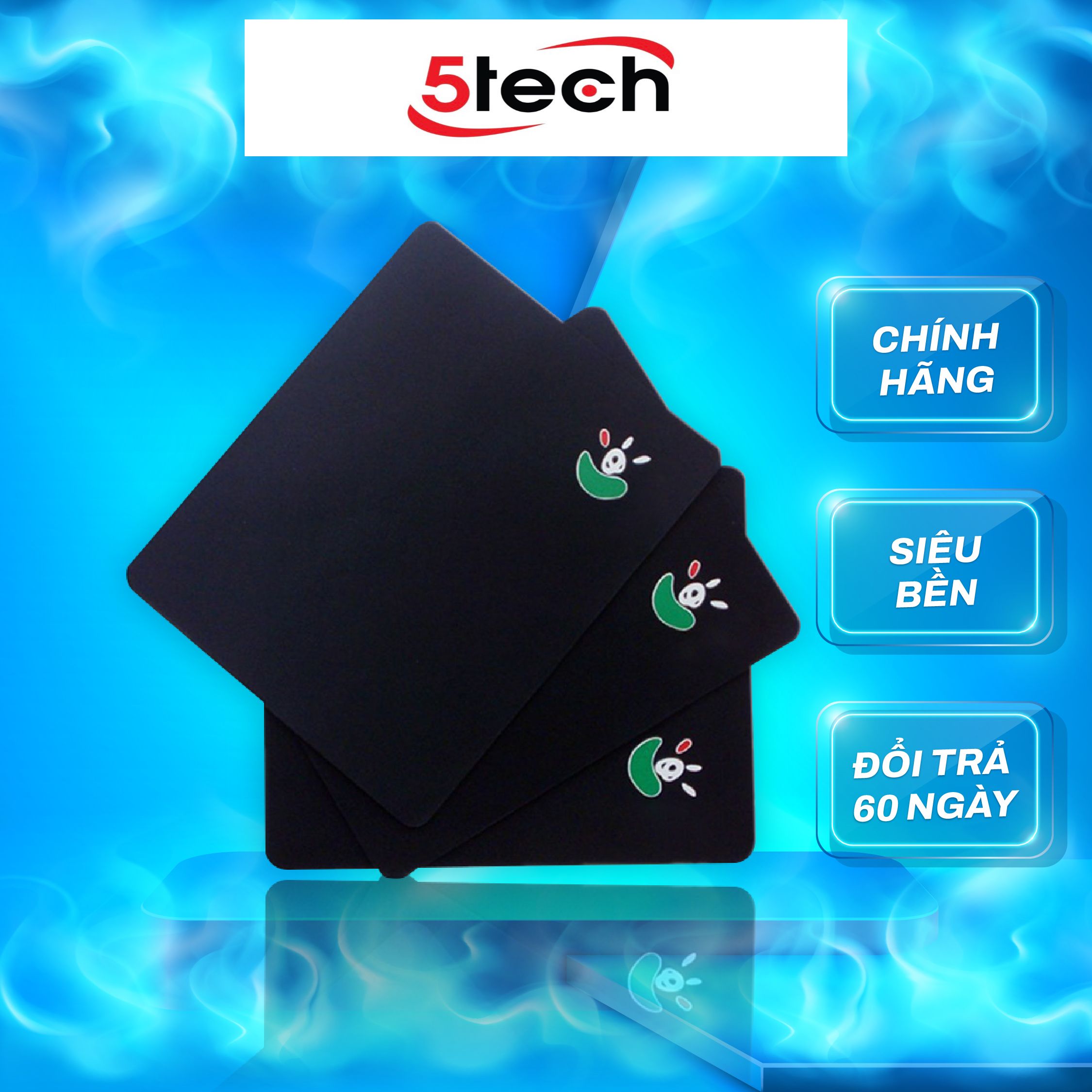 Miếng lót chuột pad mouse, bàn di chuột đen trơn siêu rẻ 20x24cm hàng chính hãng