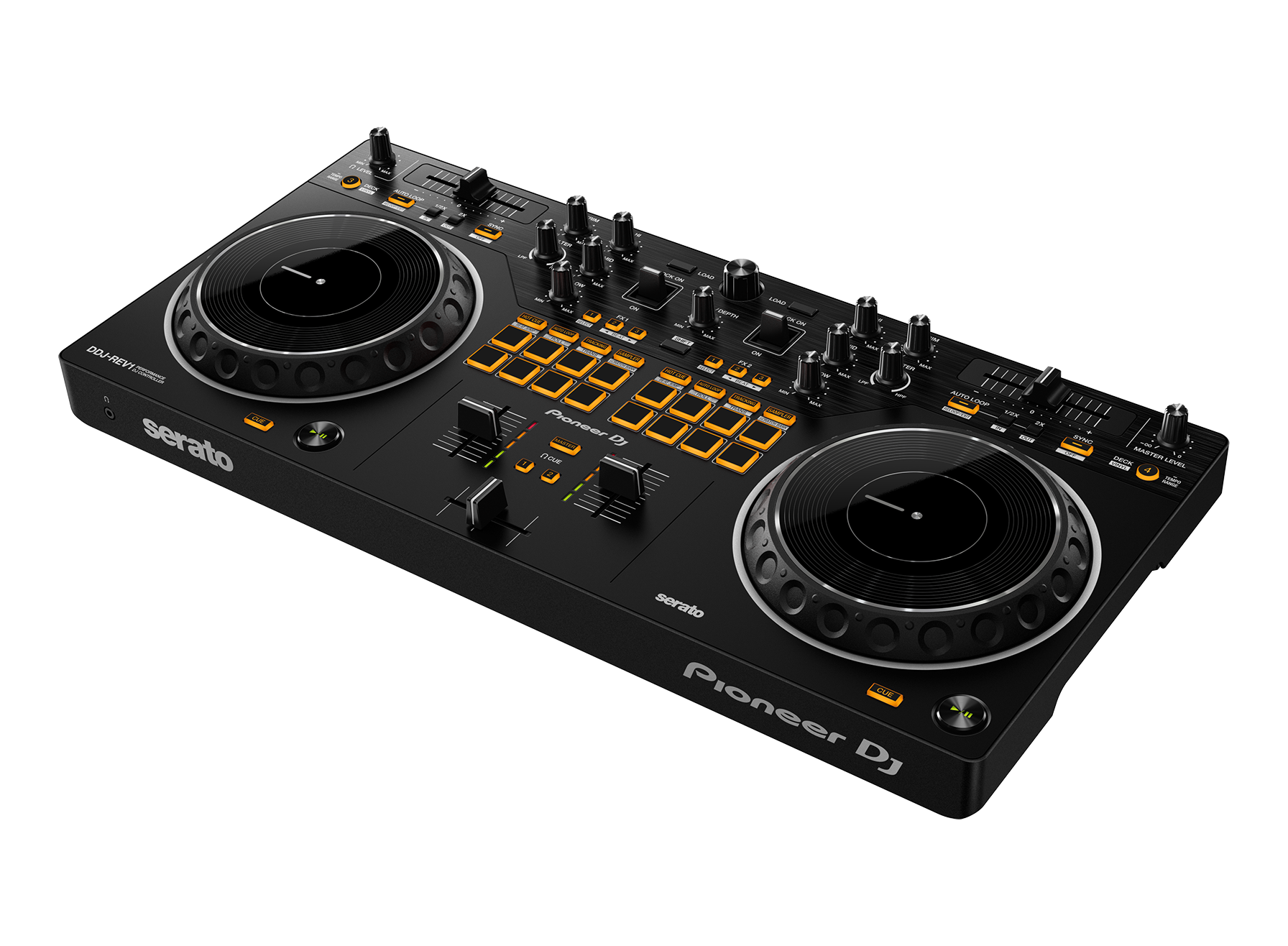 Máy DJ Controller 2 kênh sử dụng Serato DJ DDJ REV1 Pioneer - Hàng chính hãng