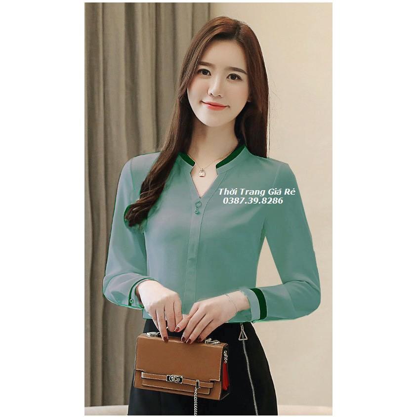 ÁO SƠ MI PHỐI VIỀN