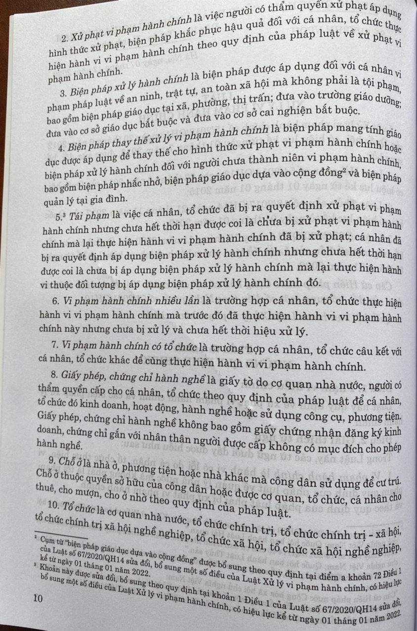 Luật Xử Lý Vi Phạm Hành Chính Và Các Văn Bản Hướng Dẫn Thi Hành