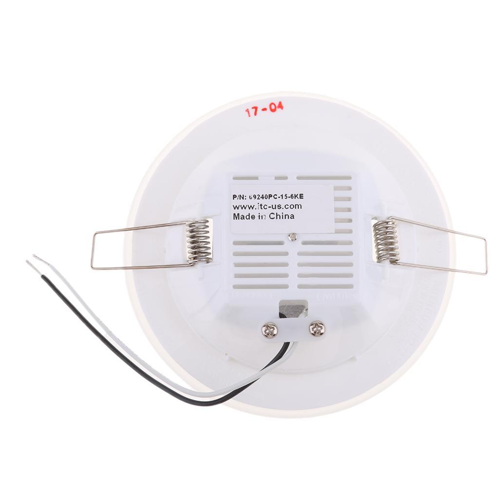 4.5" 6300K 250LM Marine Boat RV Vehicle Interior Roof LED Ceiling Light Lamp