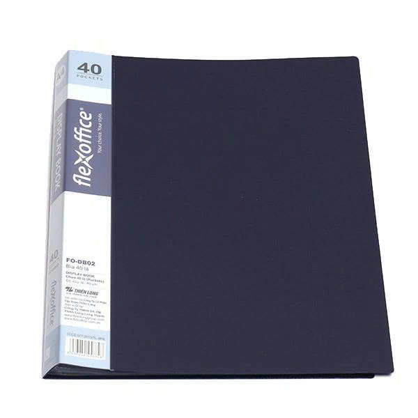 Bìa 40 Lá A4 Thiên Long FO-DB02 - Xanh Đậm