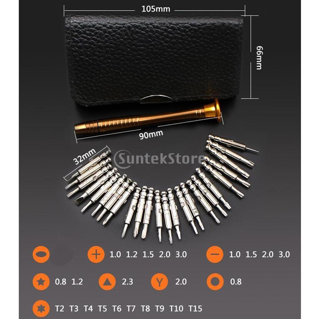 Repair Tool Kit Pro 25 in 1 Screwdriver For Macbook Air Smartphones Set